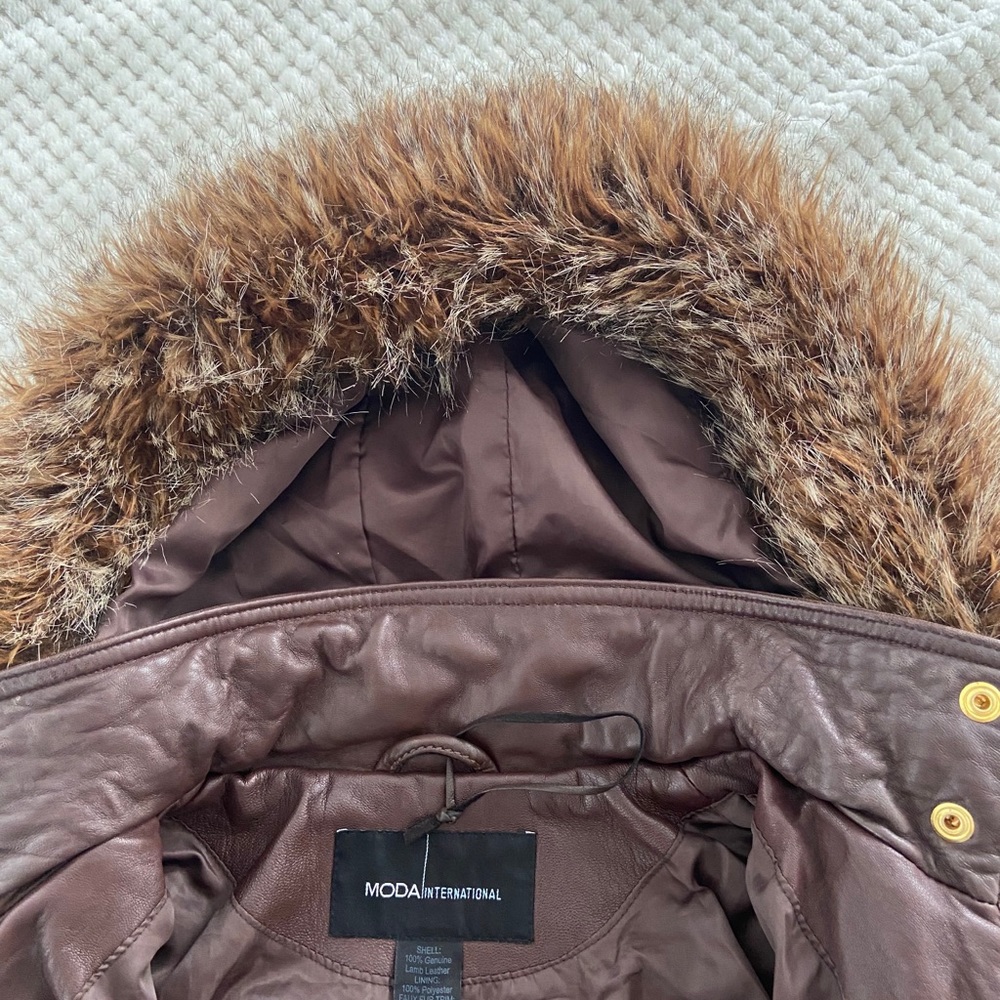 Moda international  leather jacket - Picture 7 of 11